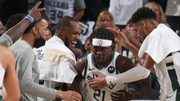 球探体育即时比分比分-假日哥化身吹杨的噩梦 雄鹿反弹霍勒迪当记头功